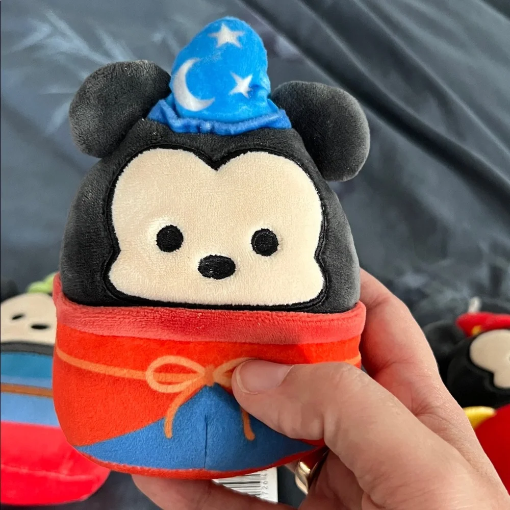 Disney Squishmallows 3 Mickeys from Through the Years Collection